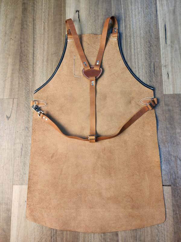 Leather-knife-making-apron-back-view